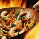 Cooking fiery wok