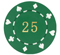 Green Poker Chip